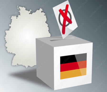 Wahlparty zur Bundestagswahl